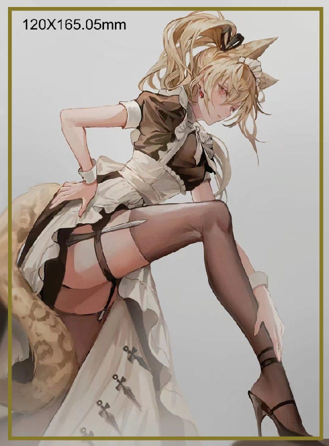 Original Character statuette PVC 1/7 Battle Maid Different Species Leopard Cat Maria Deluxe Edition 24 cm