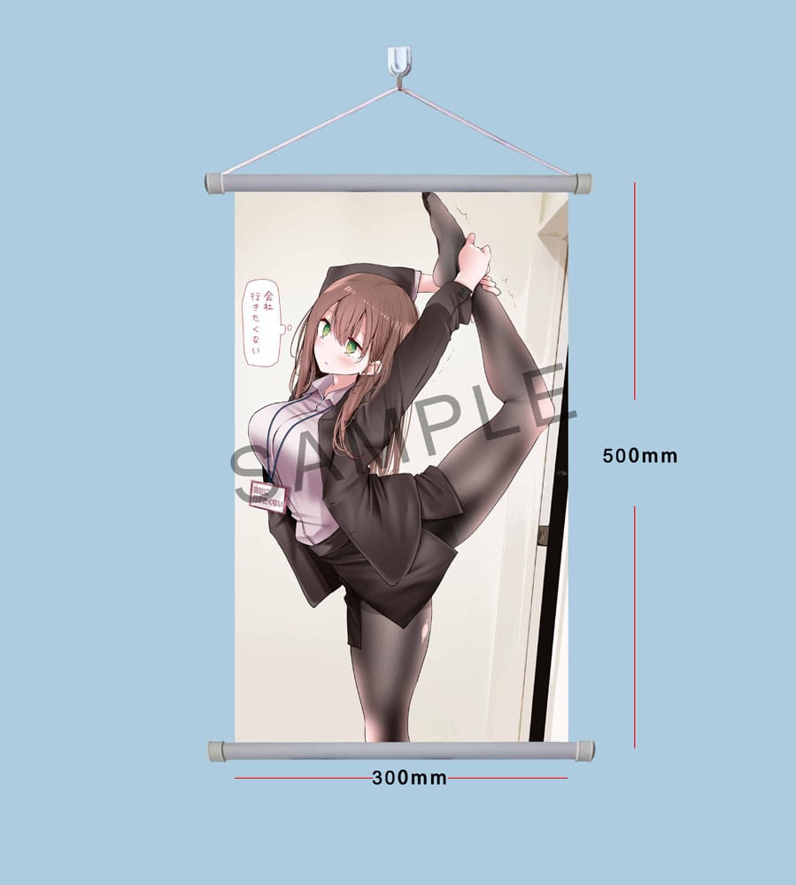 Original Character statuette PVC 1/6 OL-chan Who Doesn't Want to Go to Work White Ver. Deluxe Edition 26 cm
