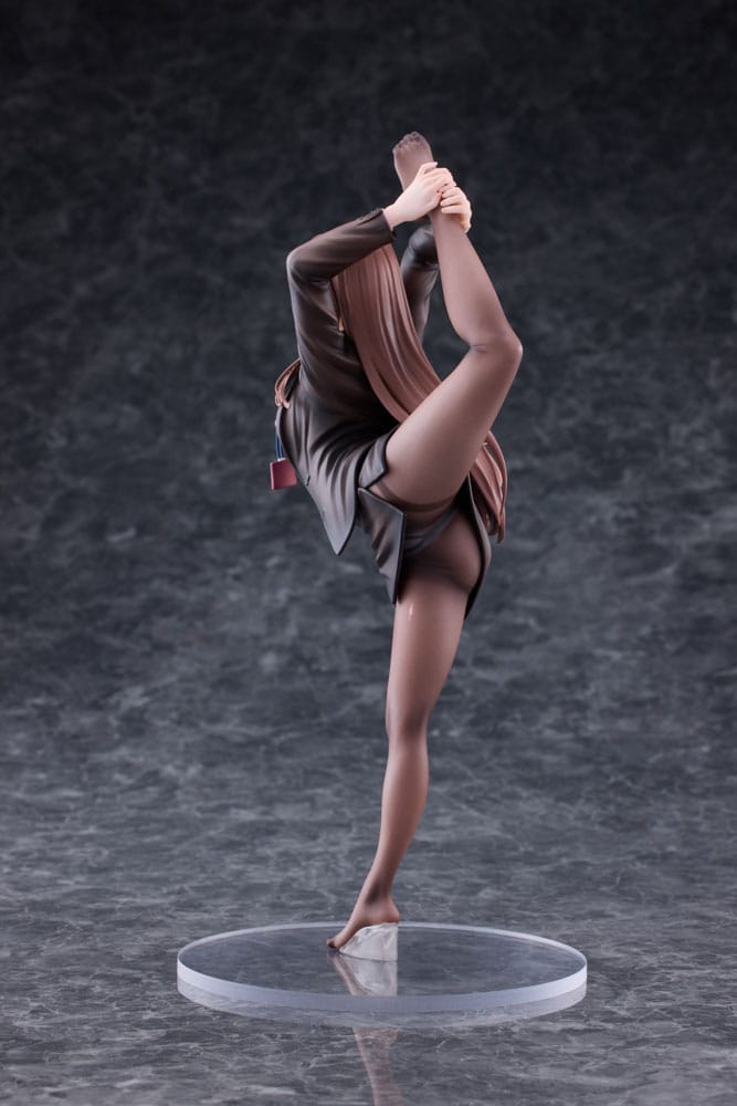 Original Character statuette PVC 1/6 OL-chan Who Doesn't Want to Go to Work Pink Ver. 26 cm