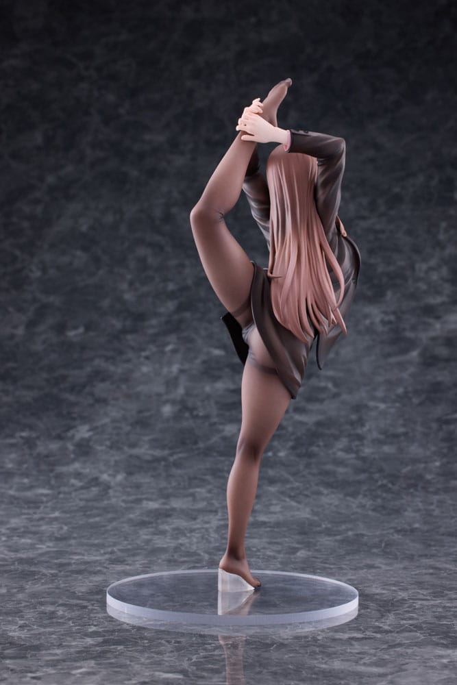 Original Character statuette PVC 1/6 OL-chan Who Doesn't Want to Go to Work Pink Ver. 26 cm