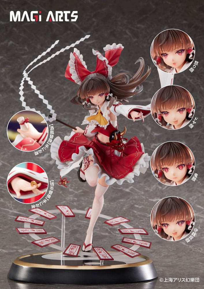 Touhou Project statuette PVC 1/6 Eternal Shrine Maiden Reimu Hakurei Deluxe Edition 30 cm