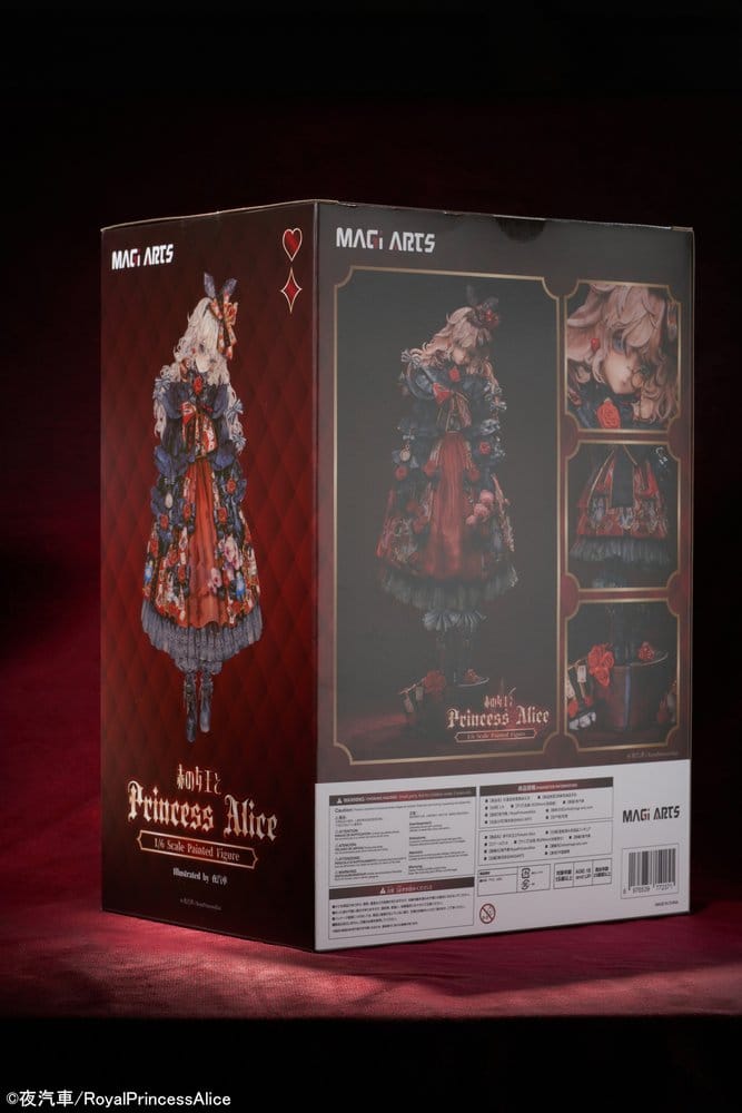 Original Character statuette PVC 1/6 Red Queen and Princess Alice 29 cm