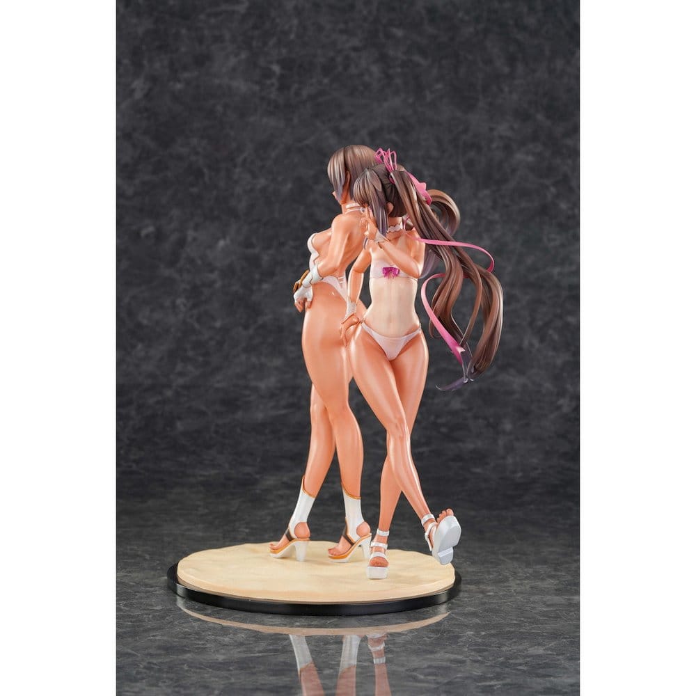 Taimanin pack 2 figurines PVC 1/6 Swimsuit Adult Yukikaze & Yukikaze Mizuki 27 cm