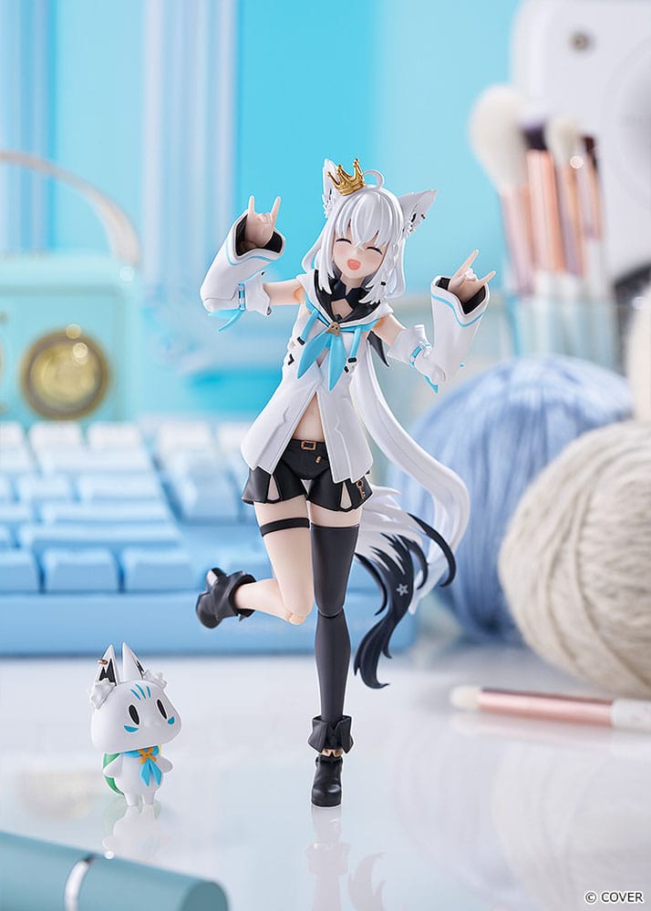Hololive Production figurine Figma Shirakami Fubuki 15 cm