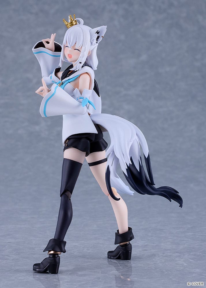 Hololive Production figurine Figma Shirakami Fubuki 15 cm