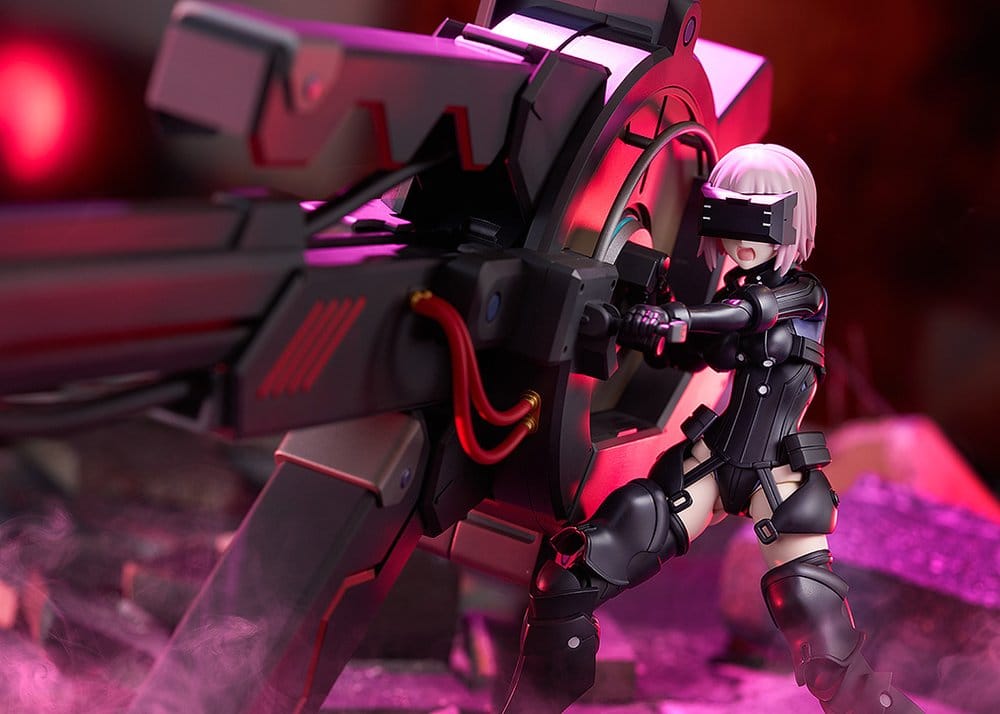 Fate/Grand Order Plastic Model Kit Plamatea Shielder/Mash Kyrielight (Ortinax) Black Barrel Edition 17 cm