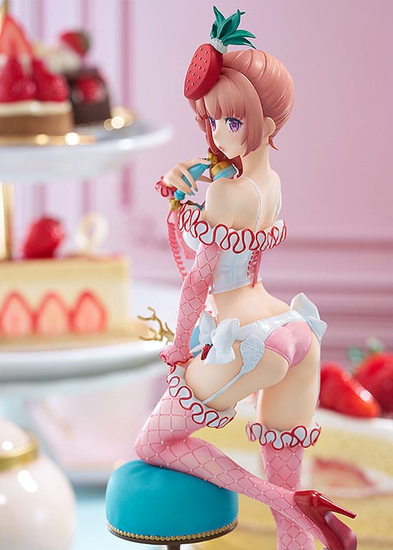 Salon de Vitrine statuette 1/6 Strawberry Shortcake Bustier Girl 26 cm