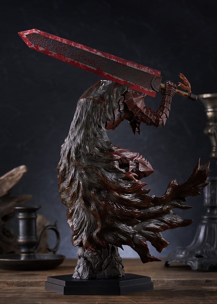 Berserk Pop Up Parade figurine PVC Guts (Berserker Armor): Bloody Paint Ver. L Size 28 cm