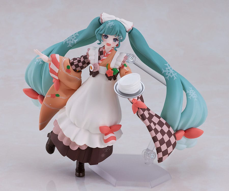 Character Vocal Series 01: Hatsune Miku figurine Figma Snow Miku: Winter Delicacy Ver. 14 cm