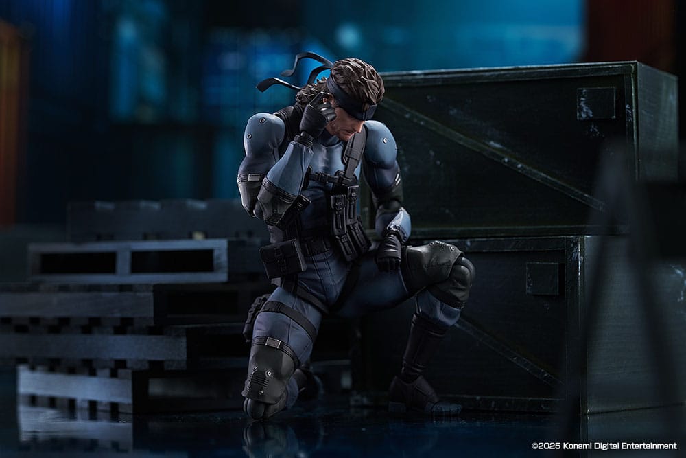 Metal Gear Solid 2: Sons of Liberty figurine Figma Solid Snake MGS2 Ver. Updated Edition 16 cm