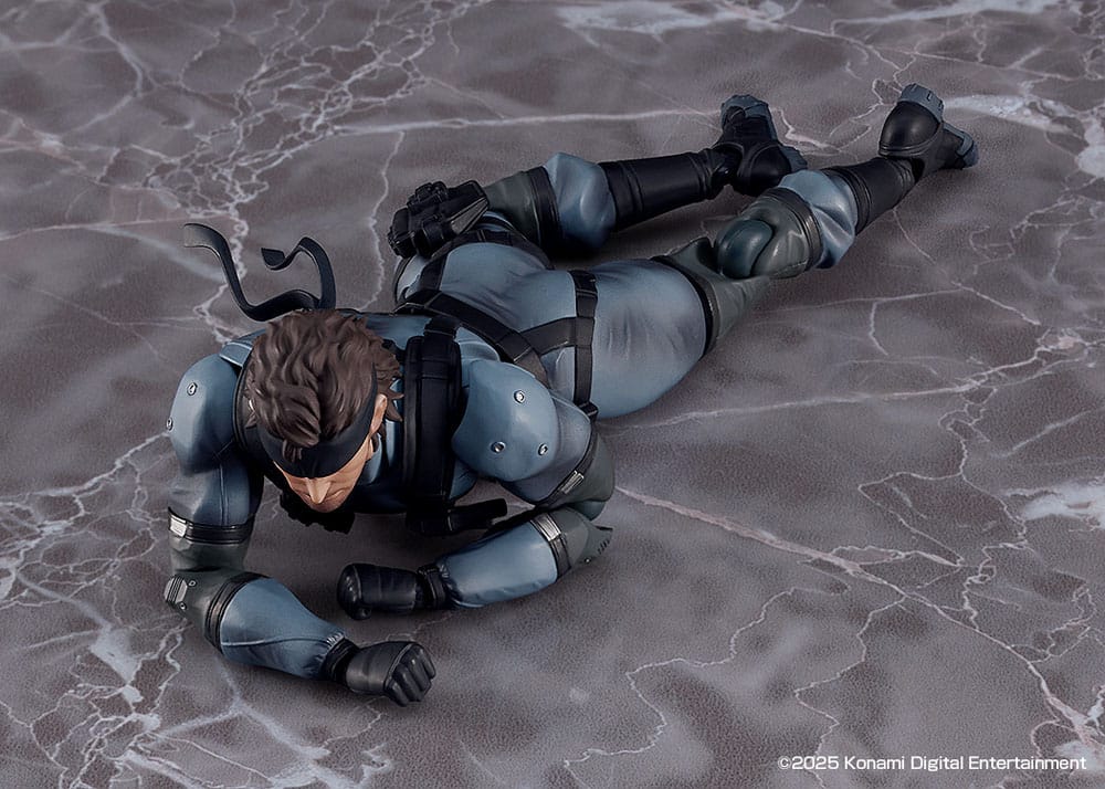 Metal Gear Solid 2: Sons of Liberty figurine Figma Solid Snake MGS2 Ver. Updated Edition 16 cm