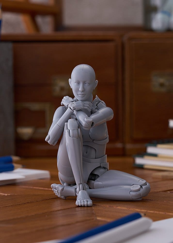 Figurine Nishimura Style Drawing Doll Olive Gray 21 cm