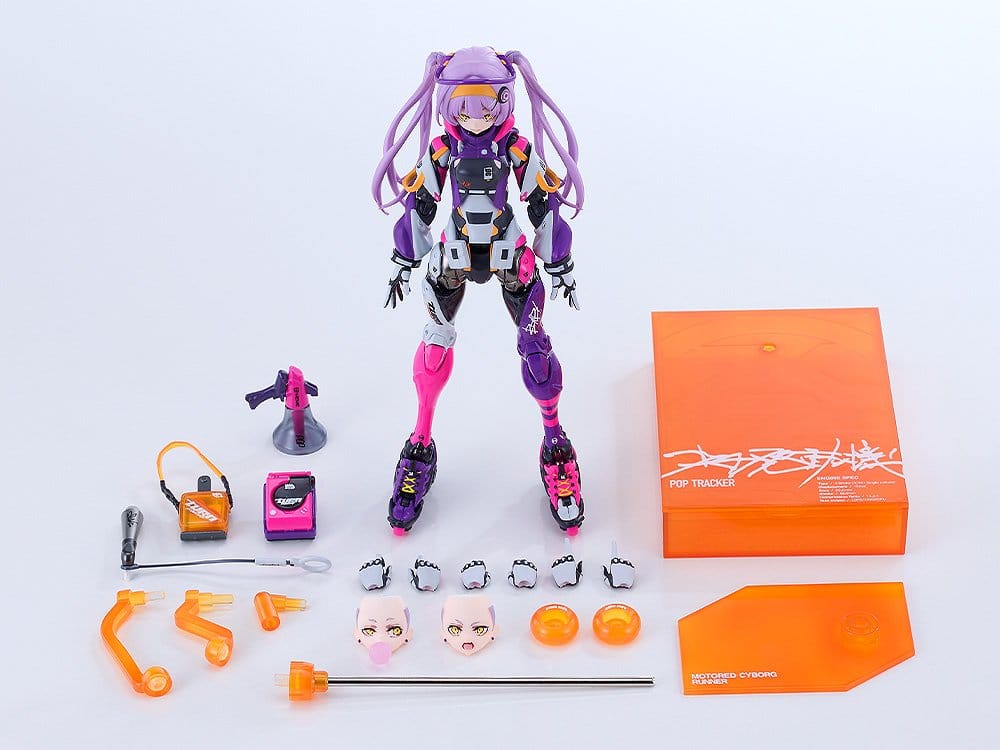Shojo-Hatsudoki Motored Cyborg Runner figurine SSX-155c Pop Tracker 18 cm