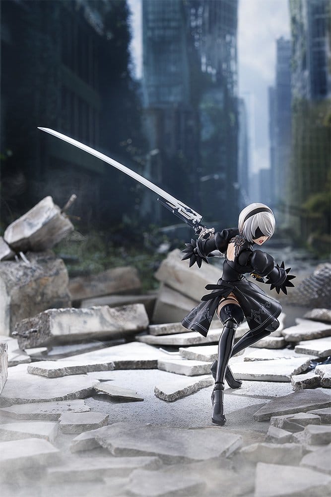 NieR:Automata Ver1.1a Figma figurine 2B (YoRHa No.2 Type B) 16 cm