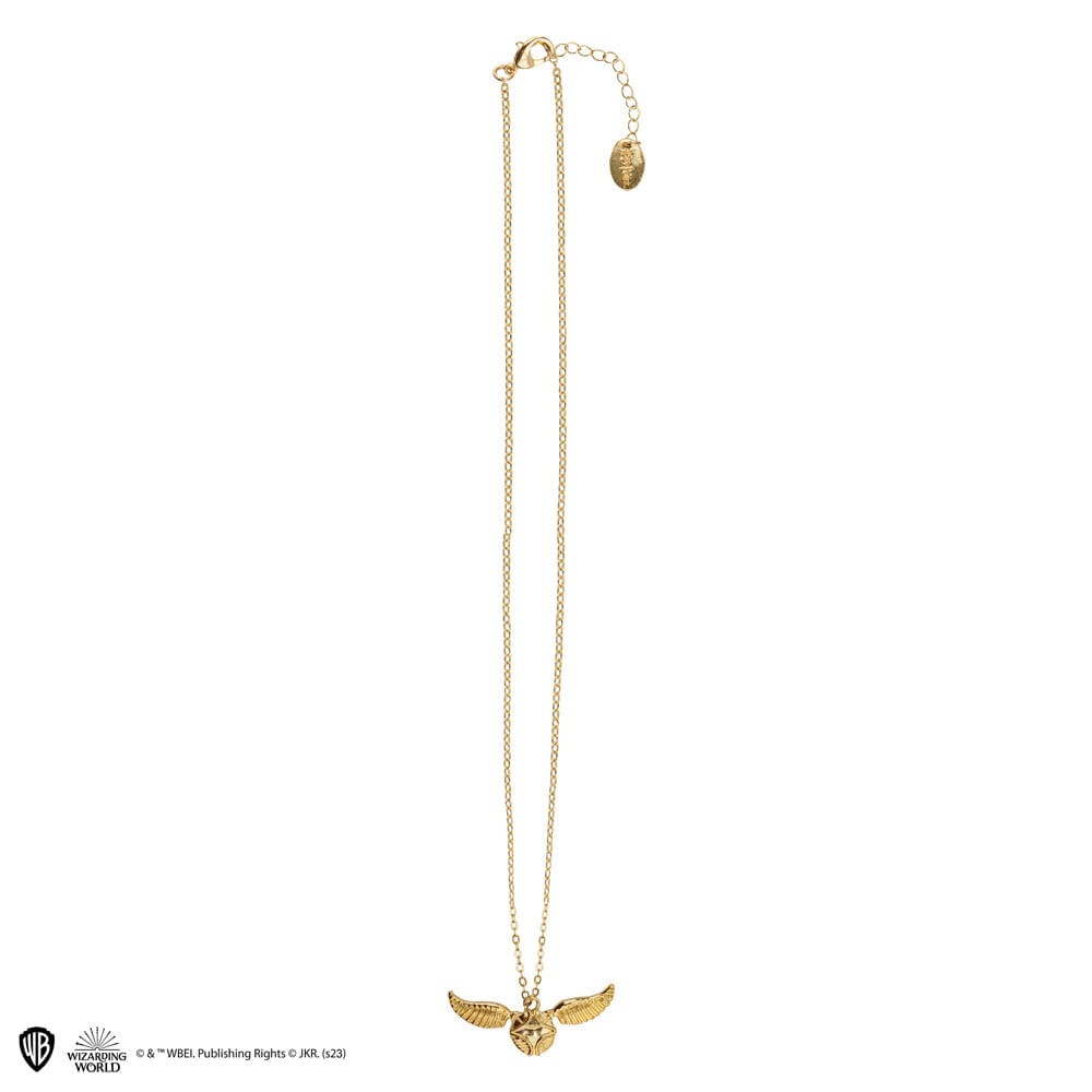 Harry Potter pendentif et collier Vif d'or