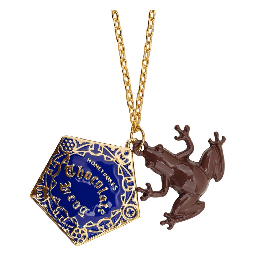 Harry Potter pendentif et collier Chocolate Frog Ver. 2