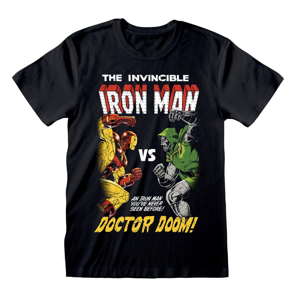 Marvel T-Shirt Iron Man vs Doom (S)