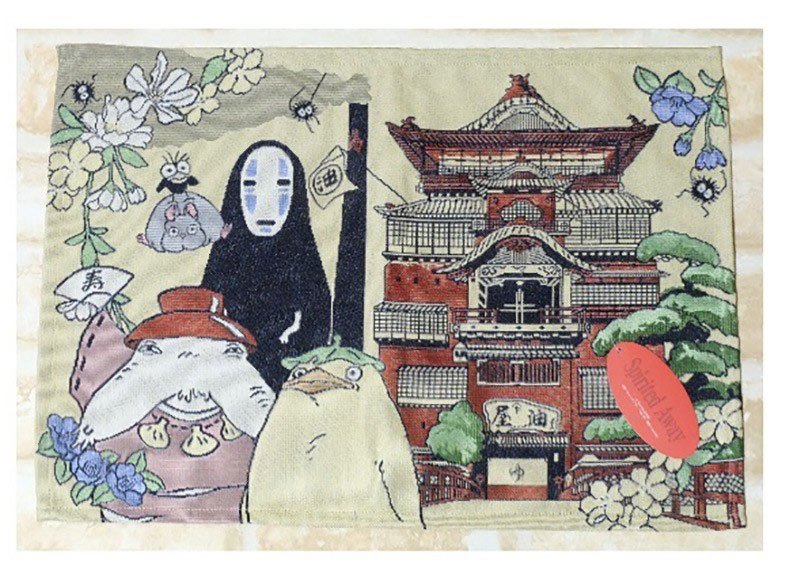 Le Voyage de Chihiro set de table tissu No Face