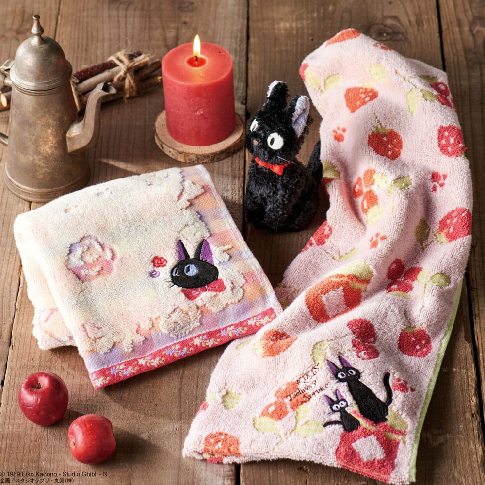 COFFRET SERVIETTES EN COTON JIJI DOUCE CONFITURE (34 X 36CM ET 34 X 7