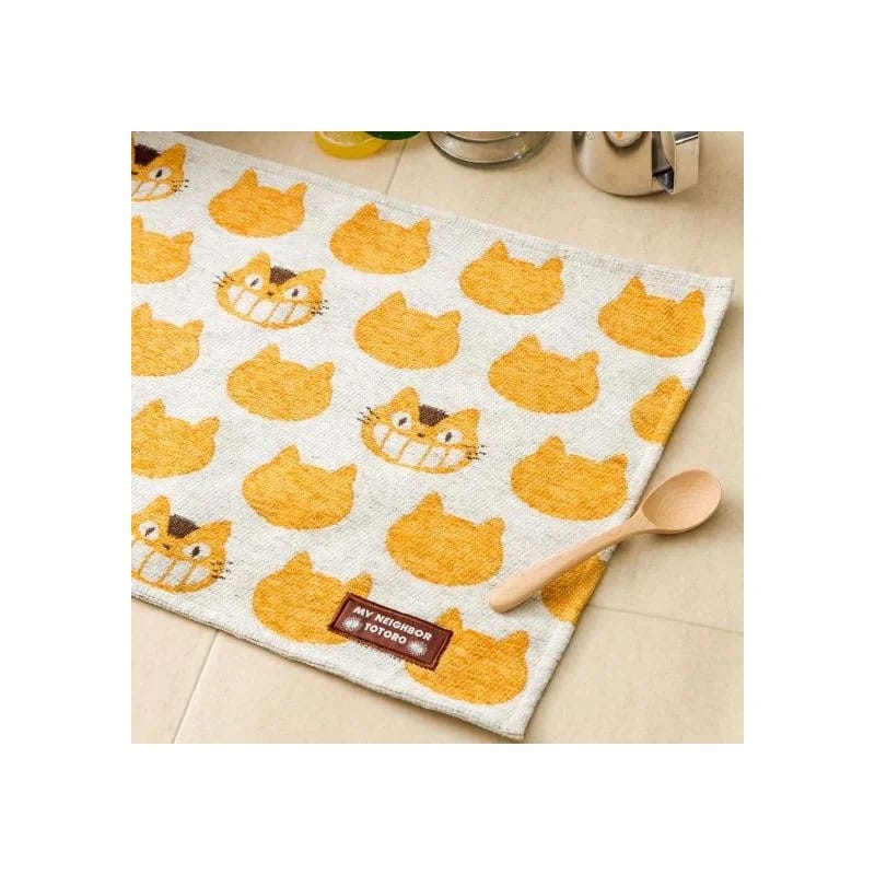 Mon voisin Totoro set de table en tissu Catbus Shilouette