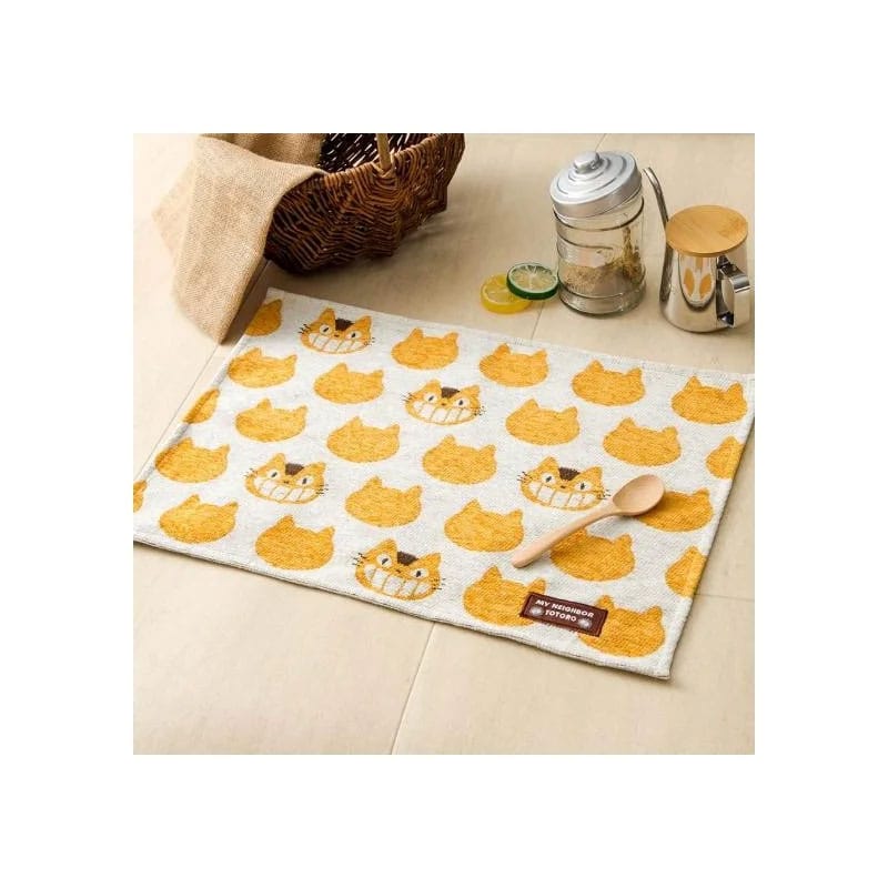 Mon voisin Totoro set de table en tissu Catbus Shilouette