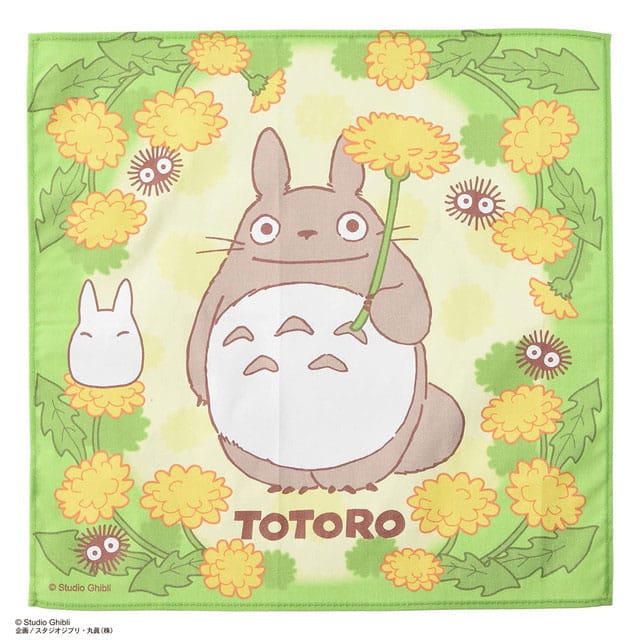 Ghibli - Mon Voisin Totoro - Mouchoir "Totoro Pissentlit" 43x43cm