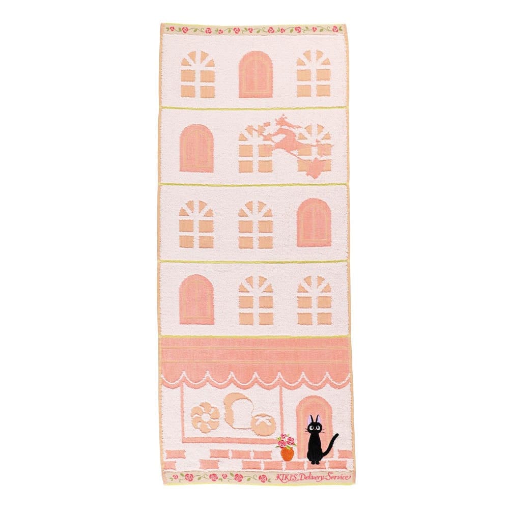 SERVIETTE JIJI COIN DE RUE 34X80 CM - KIKI LA PETITE SORCIÈRE