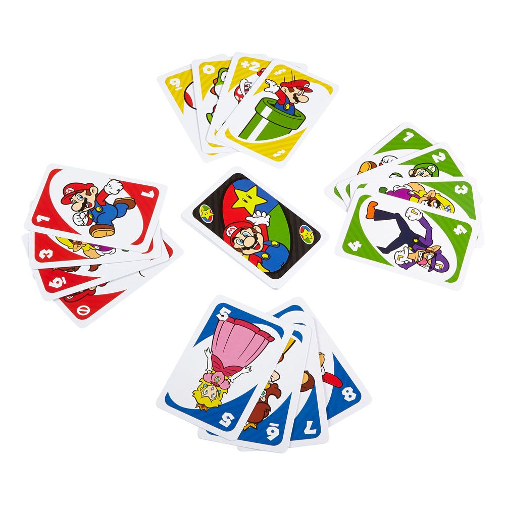 Super Mario jeu de cartes UNO