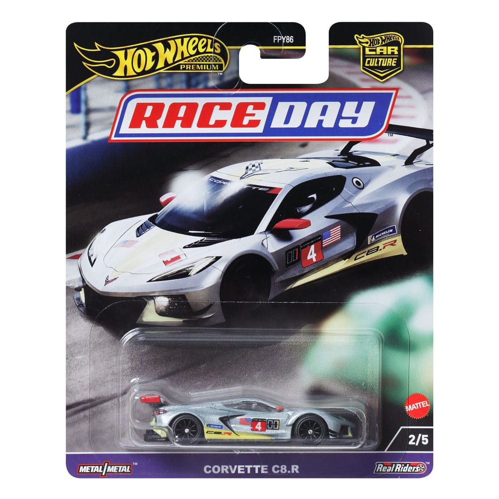Hot Wheels Premium assortiment véhicules métal 1/64 976D Race Day (10)