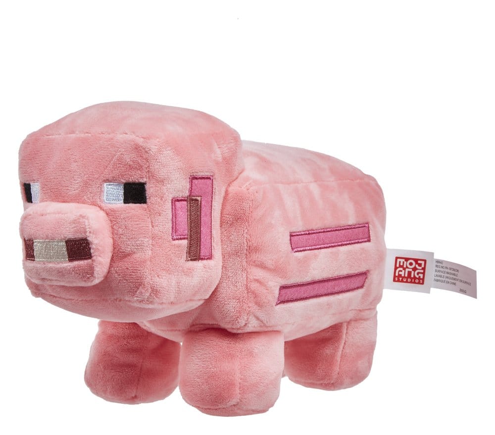 Minecraft peluche Cochon 20 cm