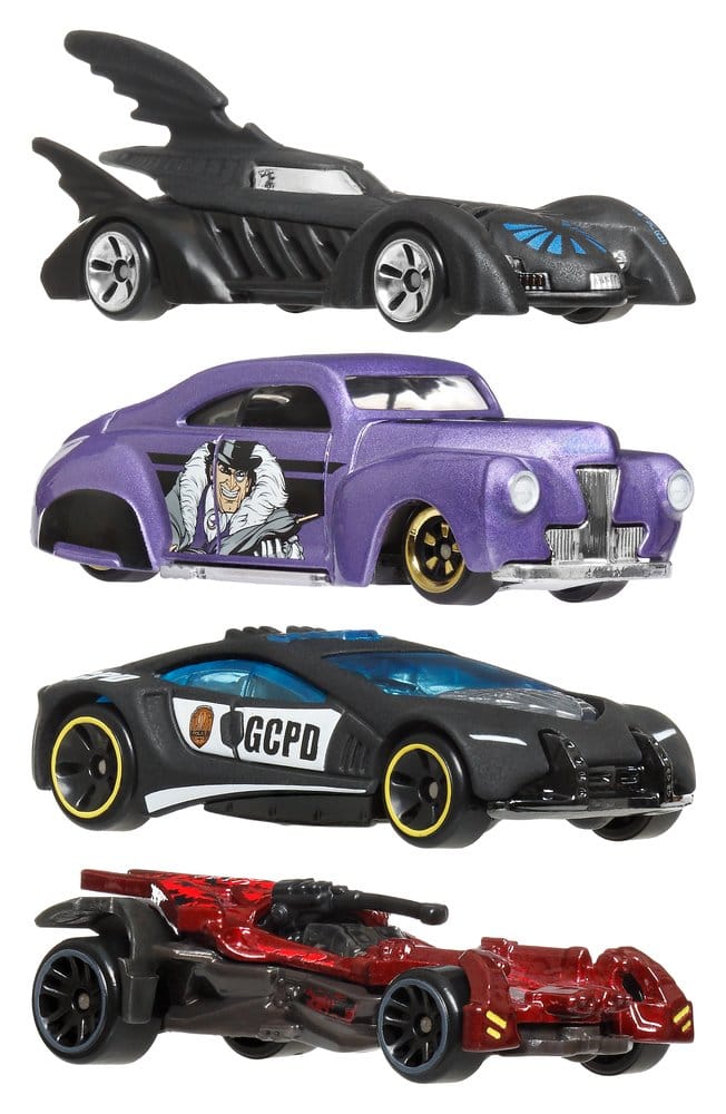Batman assortiment véhicules Hot Wheels Silver Series Die-Cast 1:64 979R (24)