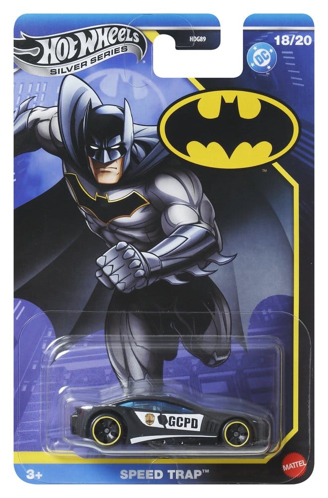 Batman assortiment véhicules Hot Wheels Silver Series Die-Cast 1:64 979R (24)
