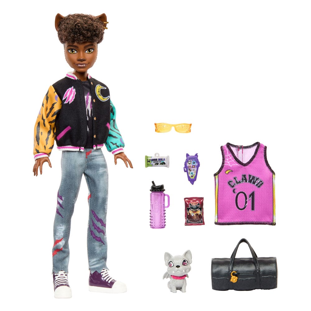 Monster High poupée Clawd Wolf