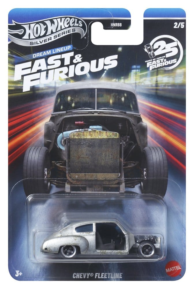 Fast & Furious Hot Wheels Silver Series assortiment véhicules Die-Cast 1/64 979N (24)