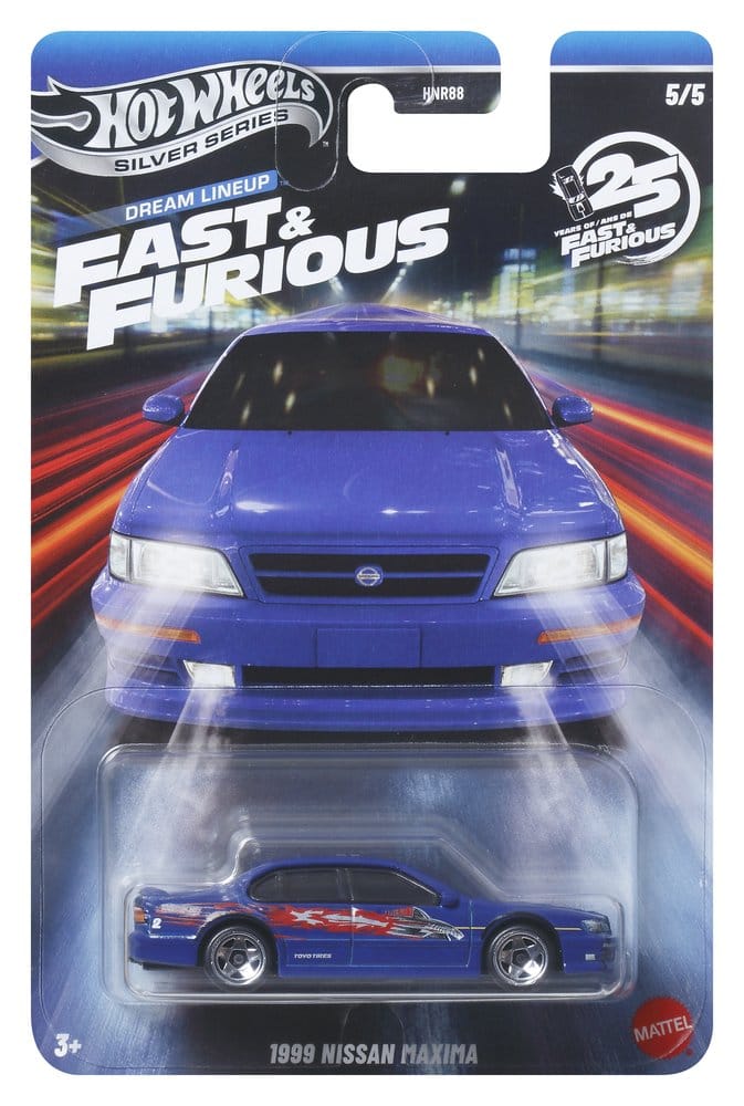 Fast & Furious Hot Wheels Silver Series assortiment véhicules Die-Cast 1/64 979N (24)