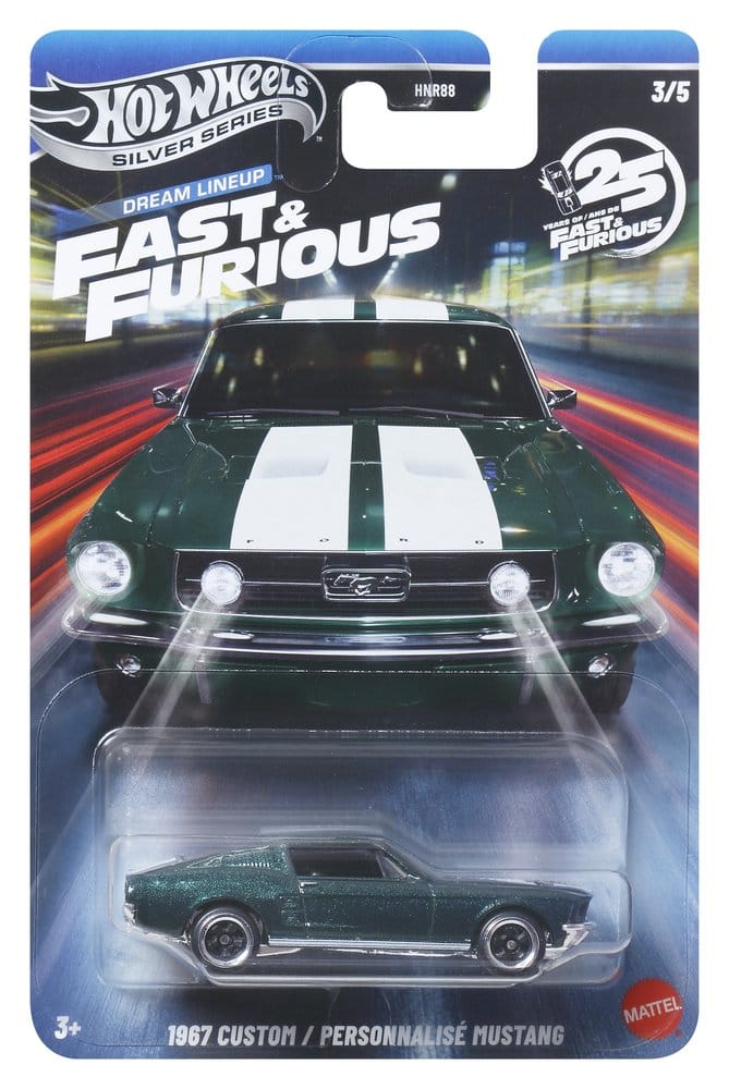 Fast & Furious Hot Wheels Silver Series assortiment véhicules Die-Cast 1/64 979N (24)
