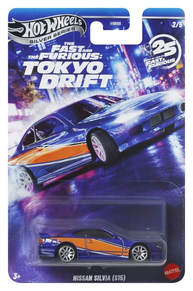 Fast & Furious assortiment véhicules Hot Wheels Silver Series Die-Cast 1:64 979M Tokyo Drift (24)