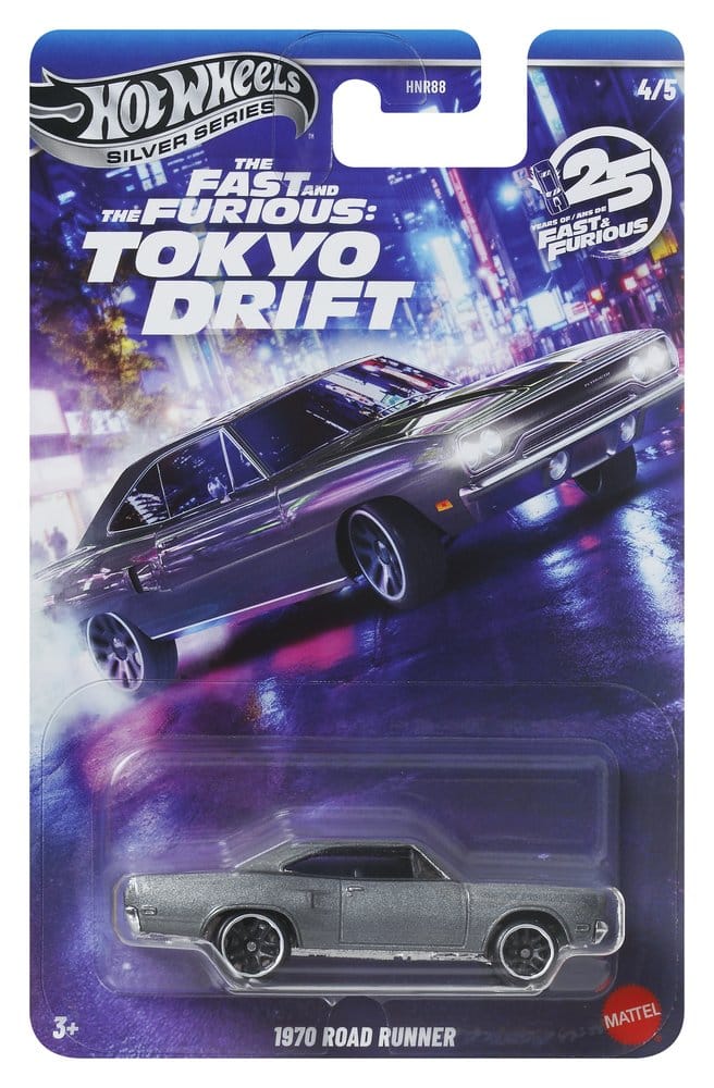 Fast & Furious assortiment véhicules Hot Wheels Silver Series Die-Cast 1:64 979M Tokyo Drift (24)