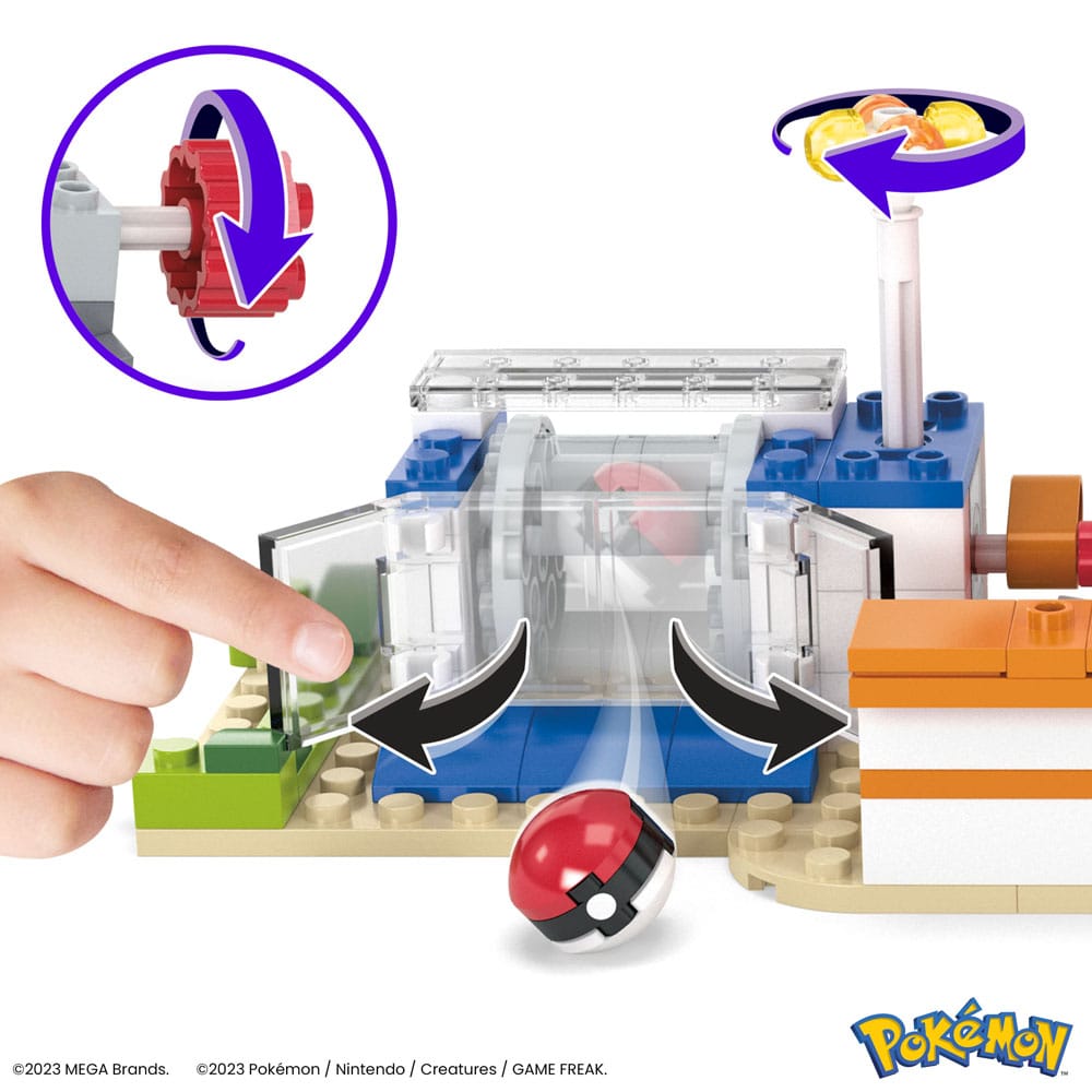 Pokémon jeu de construction Mega Construx Centre Pokémon de la forêt