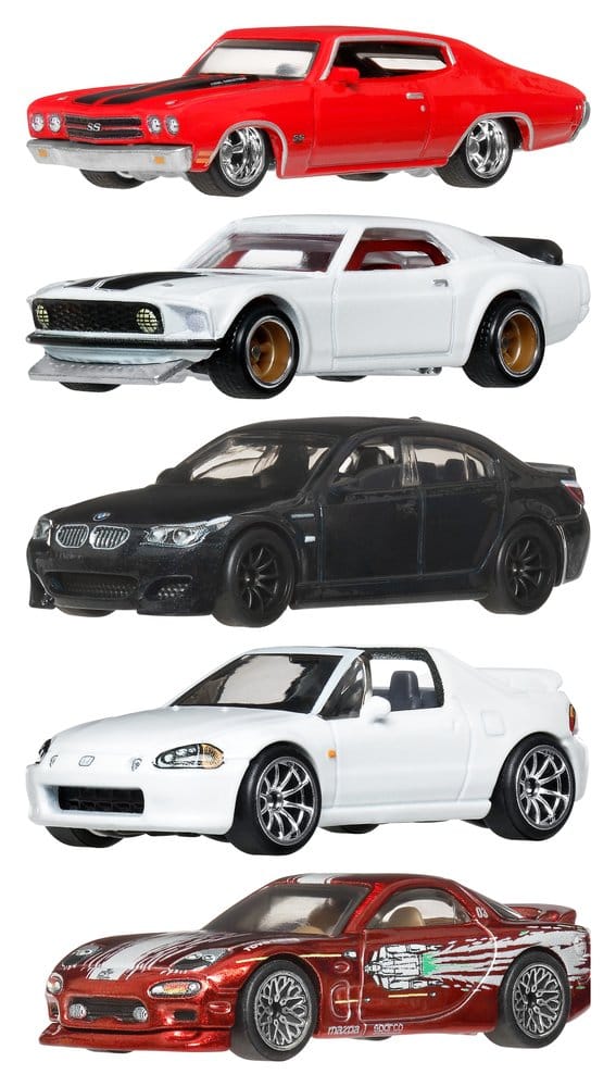 Fast & Furious Hot Wheels Premium assortiment véhicules Die-Cast 1/64 979P (10)