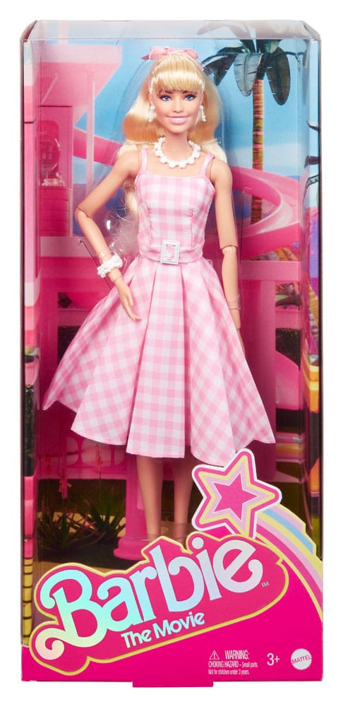 Barbie The Movie poupée Barbie in Pink Gingham Dress