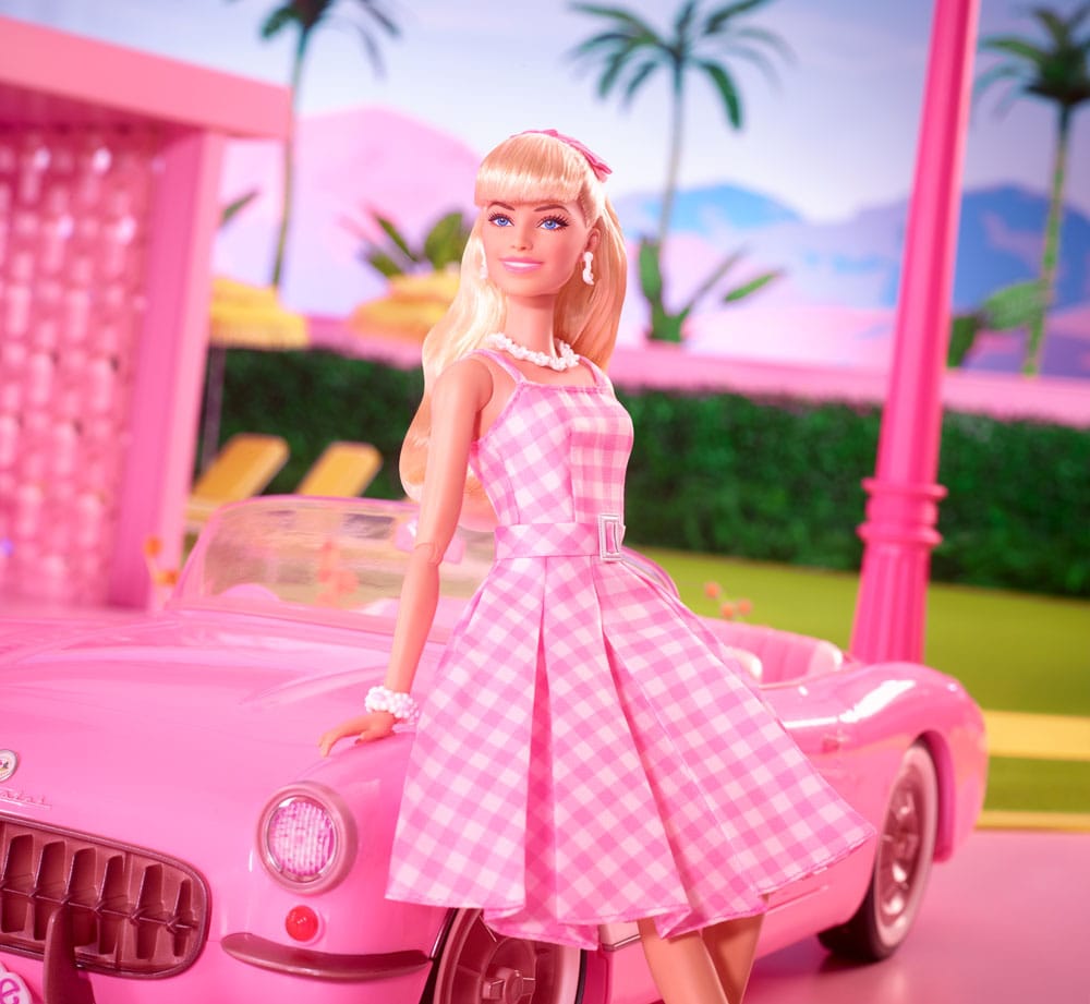 Barbie The Movie poupée Barbie in Pink Gingham Dress