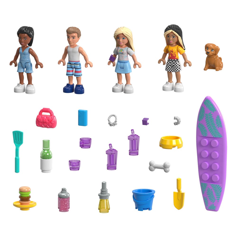 Barbie jeu de construction MEGA Aventure en camping-car de rêve
