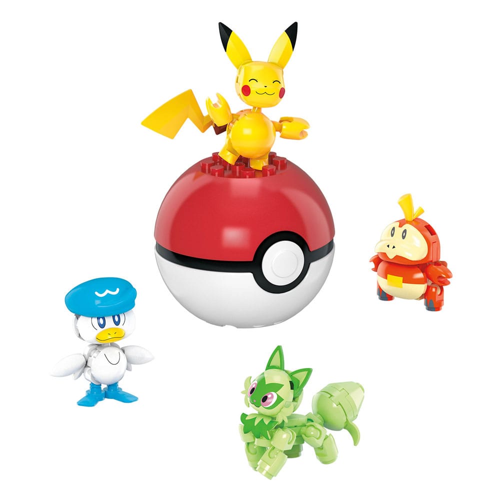 Pokémon jeu de construction Mega Construx Équipe de la région de Paldea