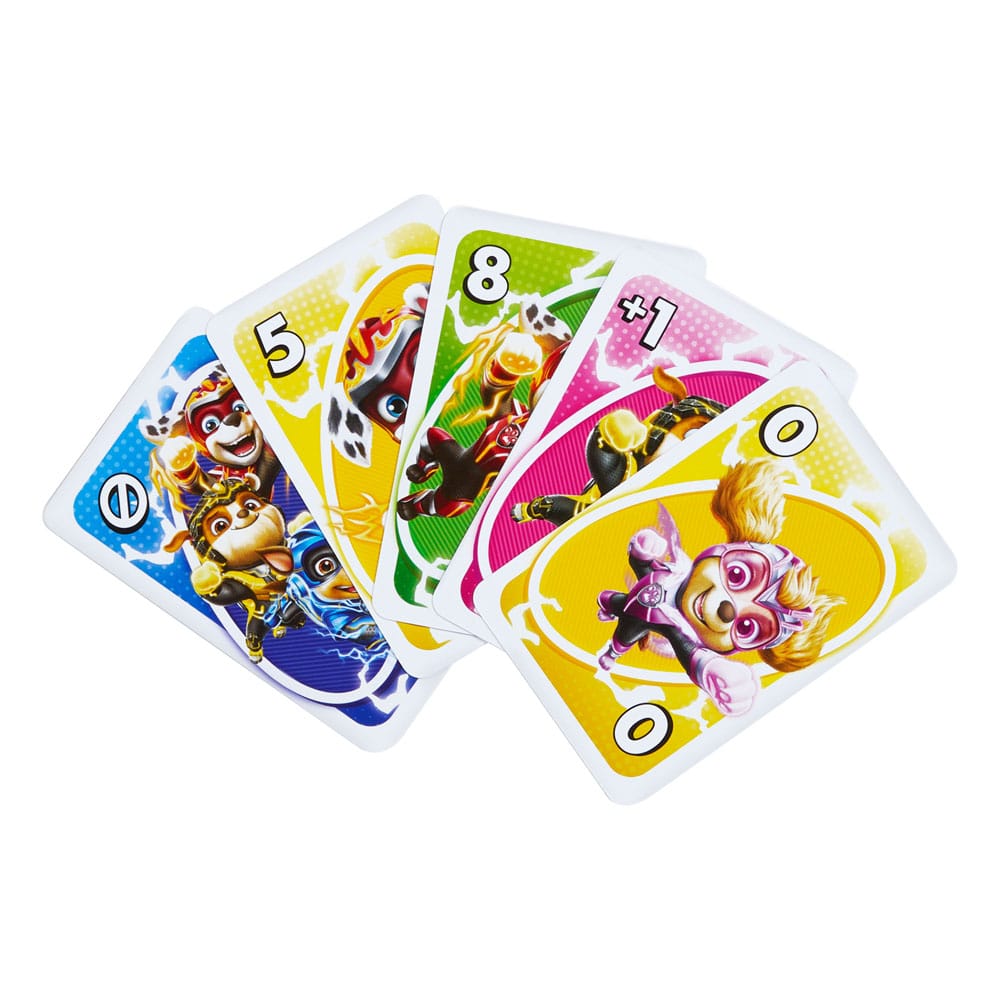 PAW Patrol: The Mighty Movie jeu de cartes UNO Junior