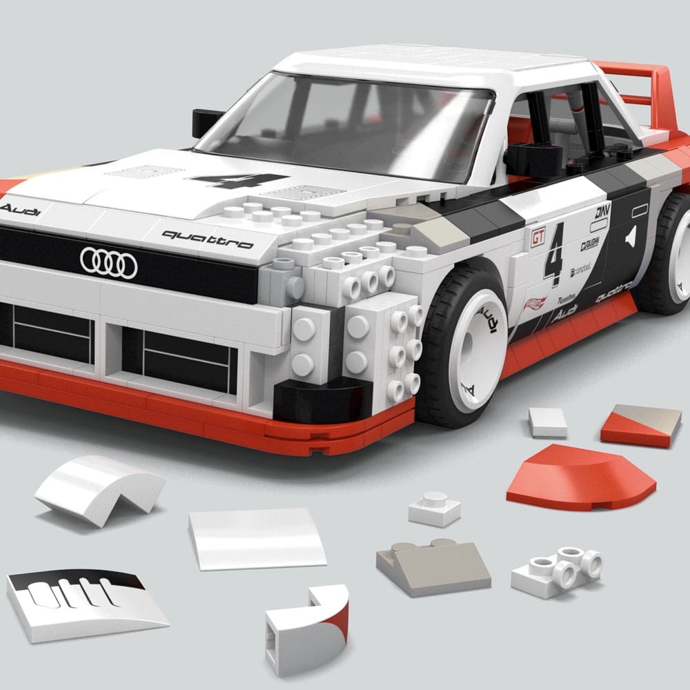 Hot Wheels jeu de construction MEGA 1/15 Audi 90 Quattro IMSA GTO 29 cm