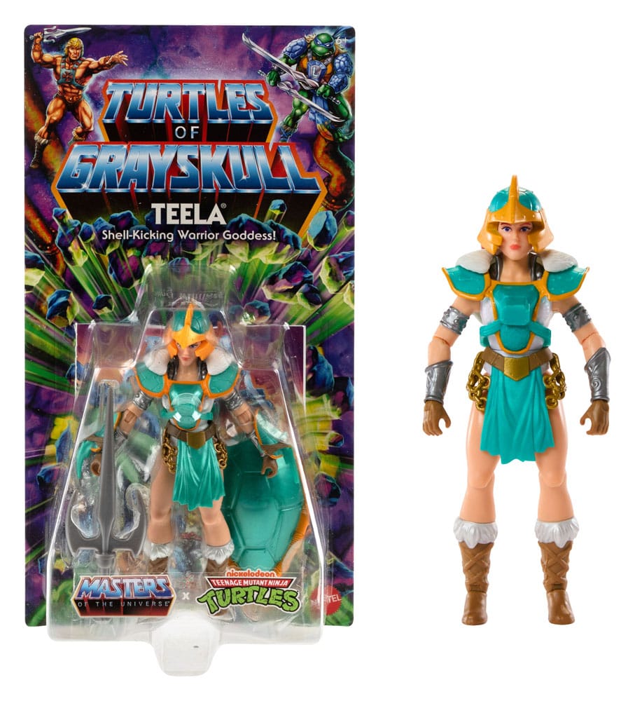 MOTU x TMNT: Turtles of Grayskull figurine Teela 14 cm