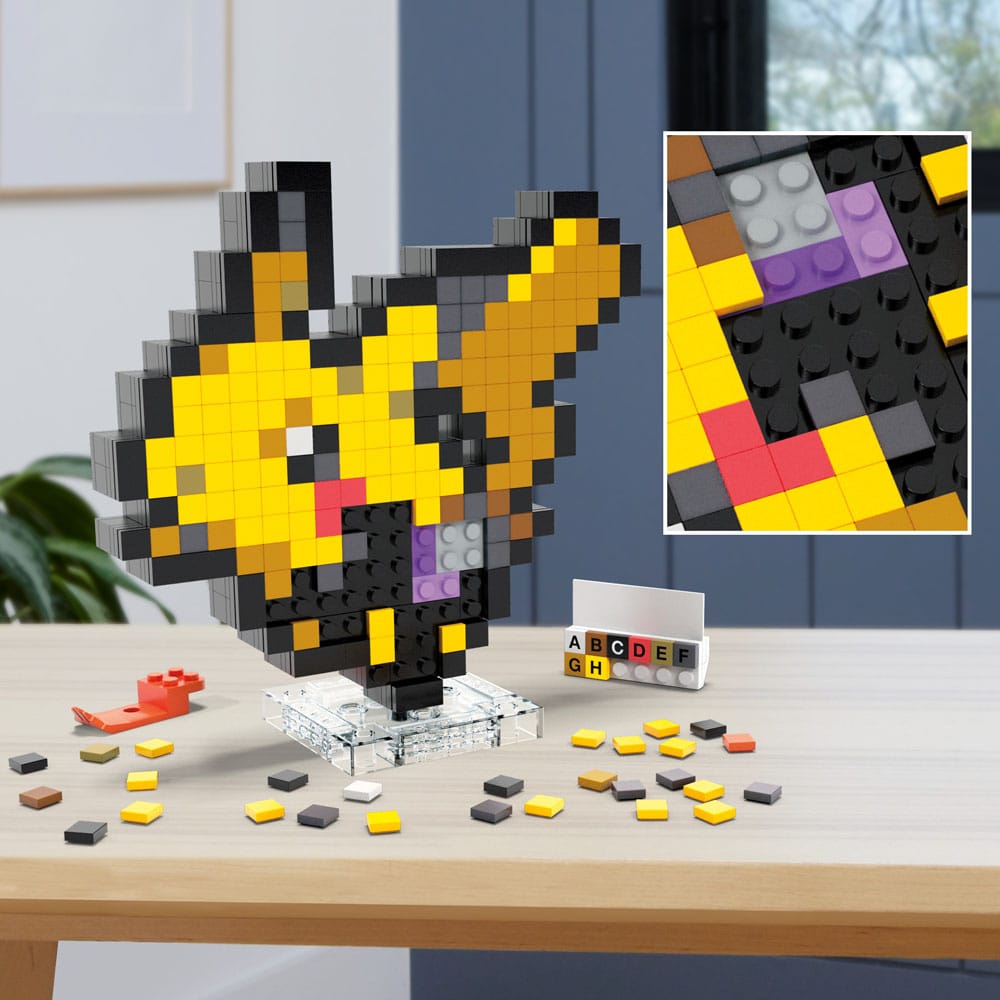 Pokémon jeu de construction MEGA Pikachu Pixel Art