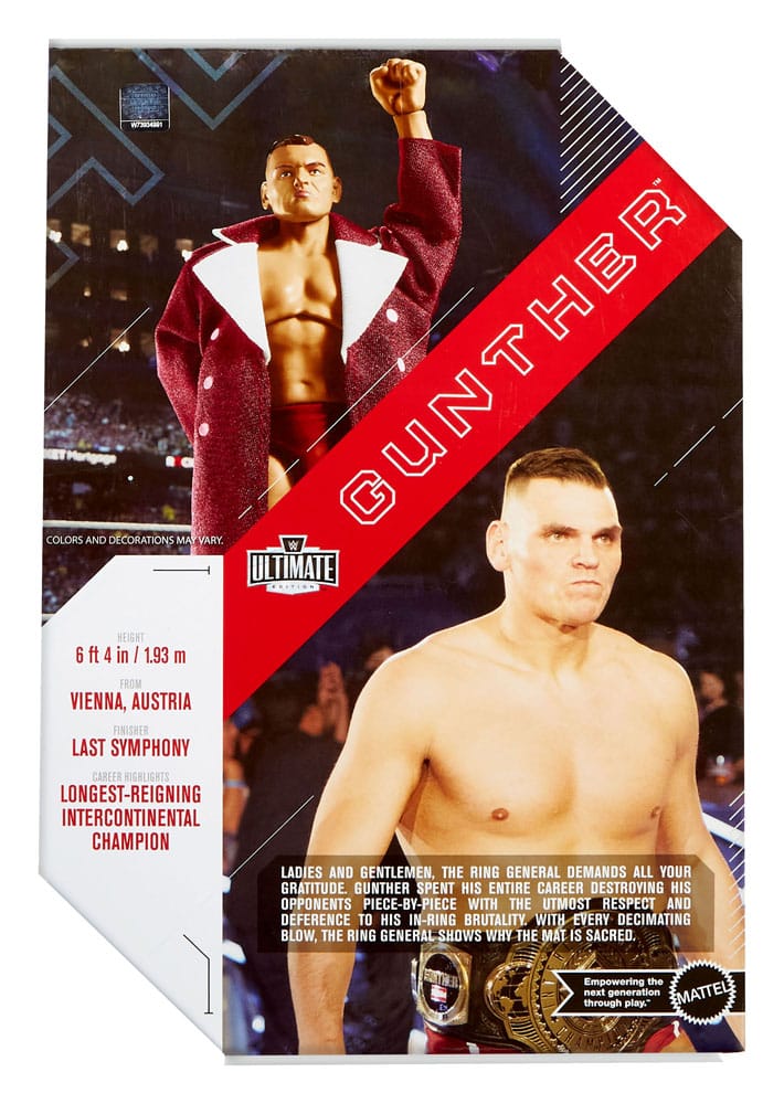 WWE Ultimate Edition figurine Gunther 15 cm