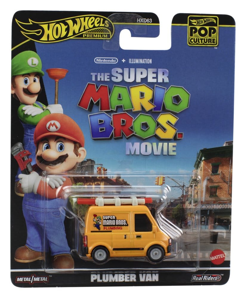 Hot Wheels Premium assortiment véhicules Die-Cast 1/64 Pop Culture 979Q (10)